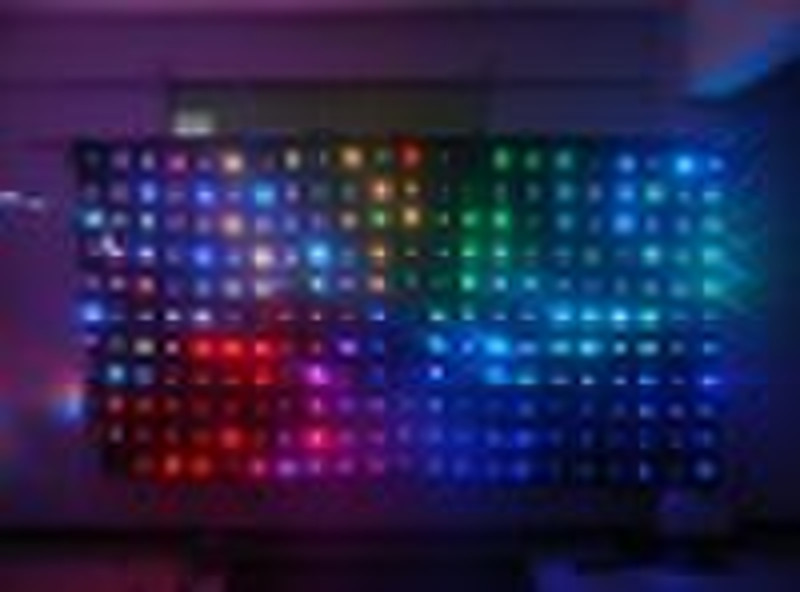 led video curtain cloth