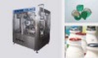 Aluminum foil sealing and filling line