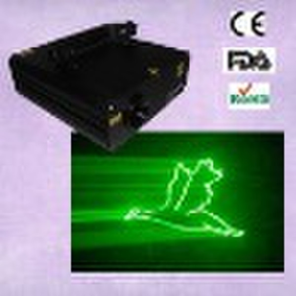 ILDA Single green animation laser