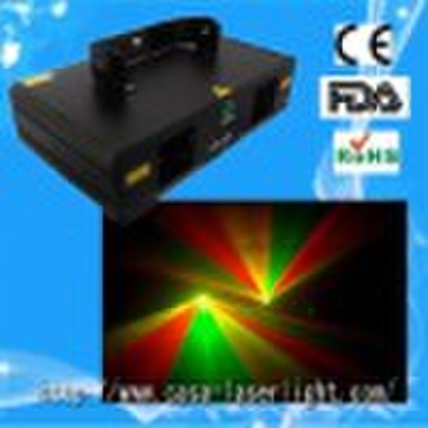 Free shipping Double Red+Green+Yellow laser equipm