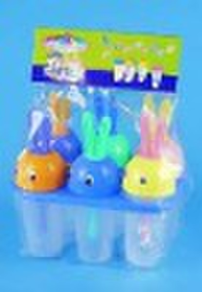 6PC PLASTIC POPSICLE MAKERS RABBIT DESIGN PLOYBAG