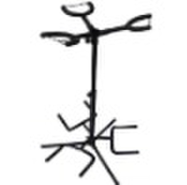 three-head guitar stand