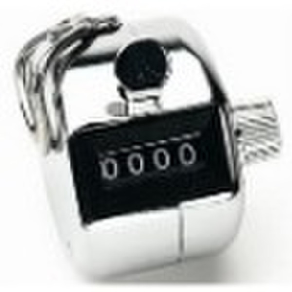 4 digits metal Hand tally counter