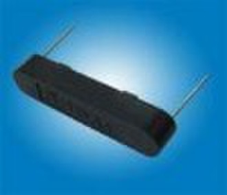 Plastic-envelop reed switch