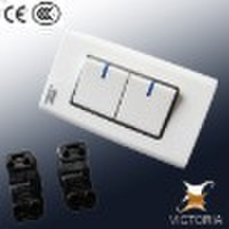 PC materia wall switch with light in hight quality