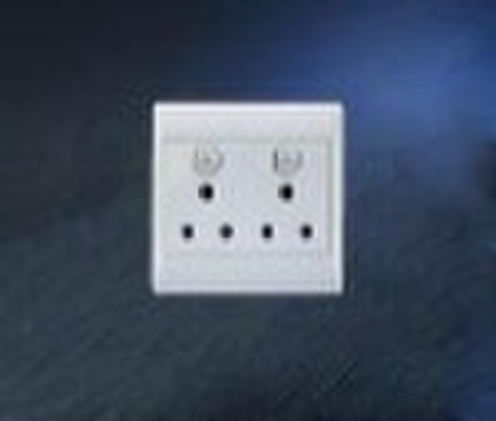 Victoria South Afrcia wall socket two gang high qu