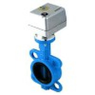 Motorized butterfly valve