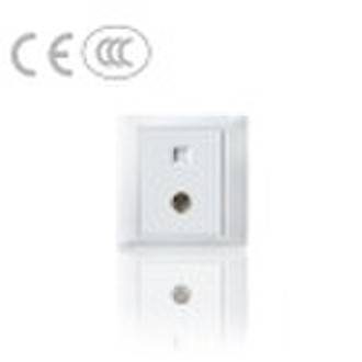 tv and tel socket(V1-5301)