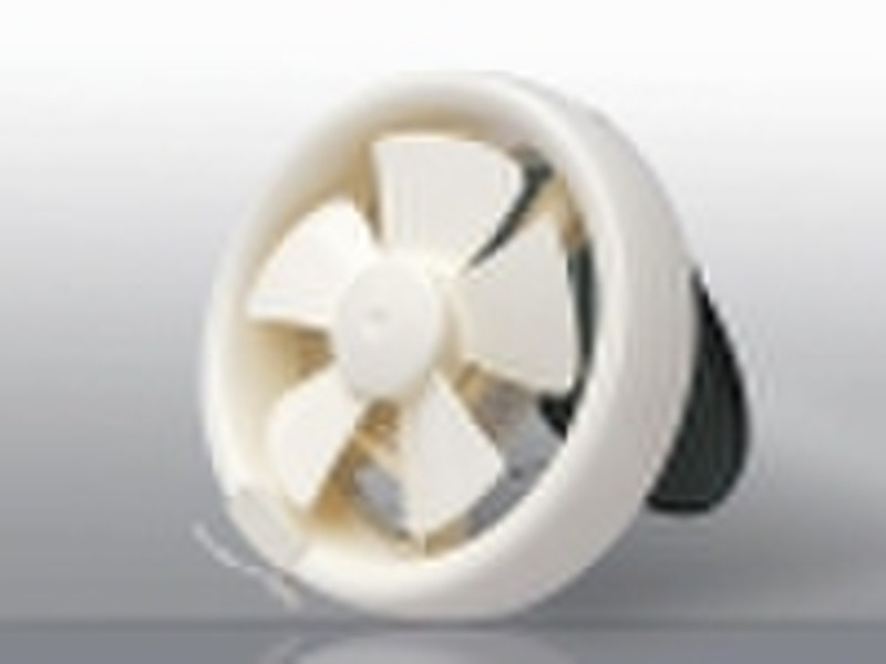 Glass-mounting ventilation fan
