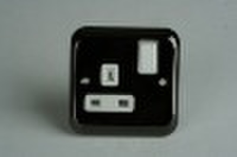 13A wall switch(single socket,13Amp outlet)