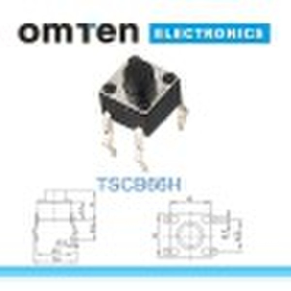 Inserting-Terminal Nomally Closed Tact Switch