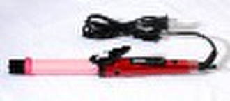 Hair curler with hair straightener