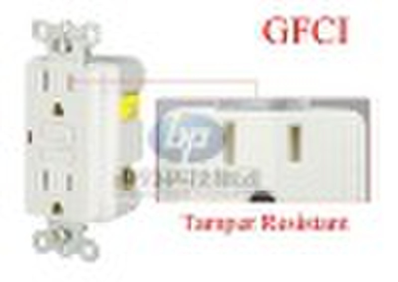 08UL GFCI Steckdose mit Temper Resistant