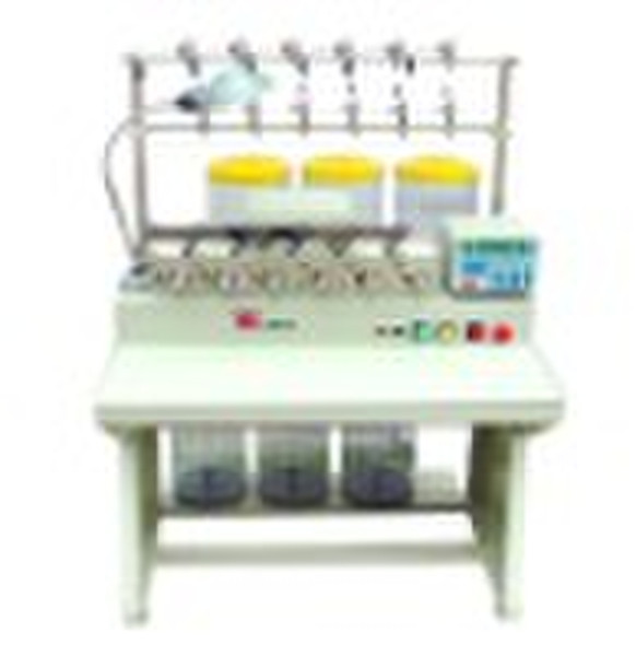 Frontal winding machine,6spindles,with table and l