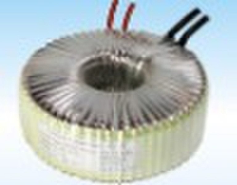 Copper toroidal transformer