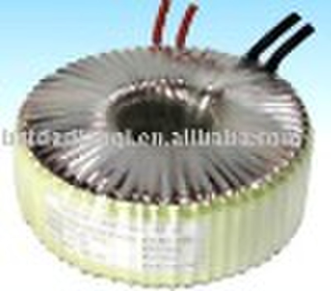 Toroidal power transformer