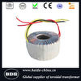 Toroidal power transformer