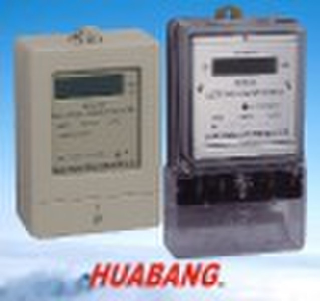 Electronic kwh meter (LCD display)