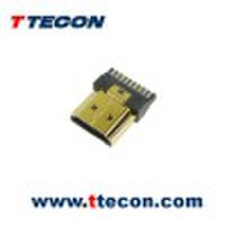 Hdmi A Type Male Solder