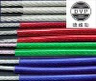 P.V.C-coated steel wire rope