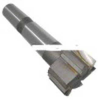 End milling cutters with taper shanks