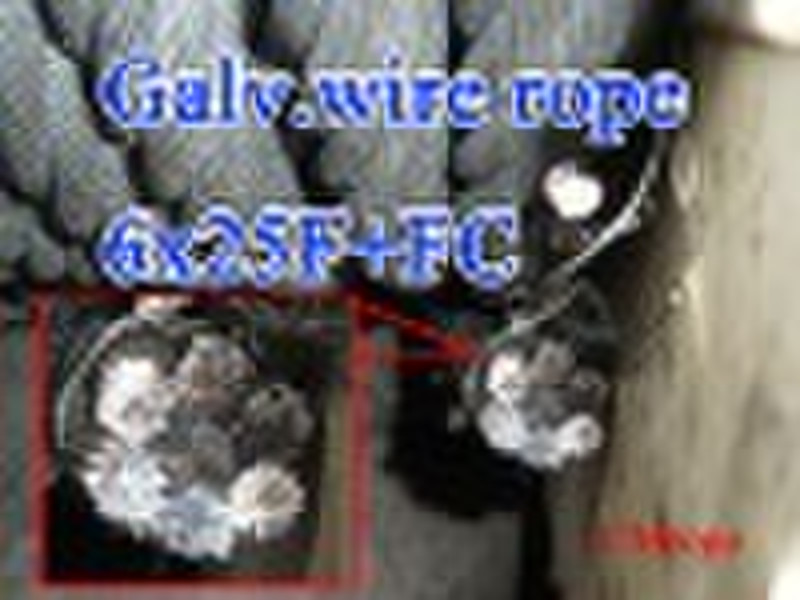 Galvanized steel wire rope/Ungalvanized steel wire