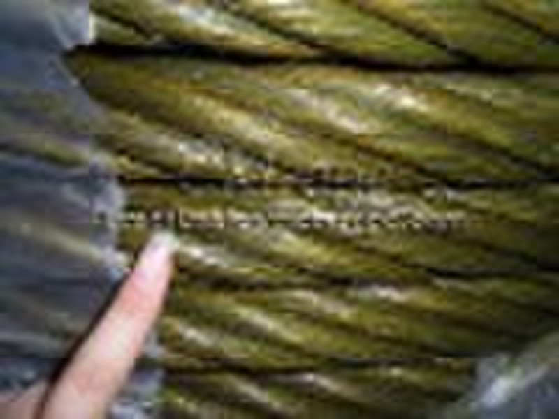 ungalvanized steel wire rope for elevator