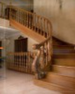 Oak  Wood  Staircase