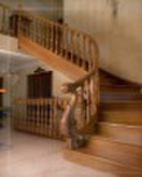 Oak  Wood  Staircase