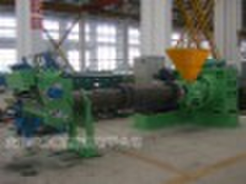 XJD Pin-barrel cold feed rubber extruder