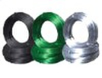 Plastic coated wire