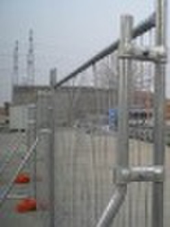 Temporary  fence  panel  clamp