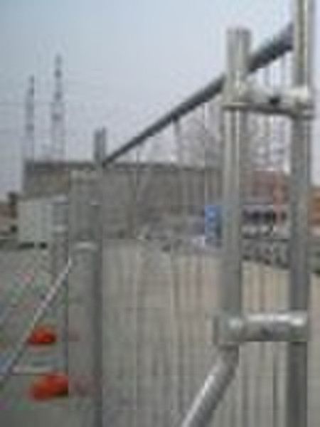 Temporary  fence  panel  clamp