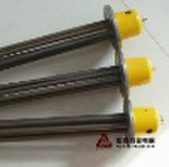 Flange tubular heater
