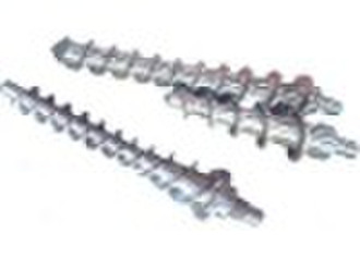 Screw And Barrel For Rubber Extruder