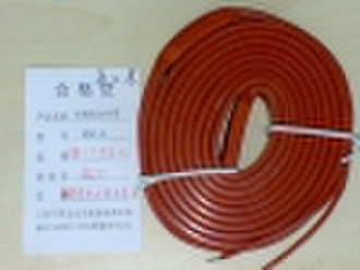 Silicone rubber heating cable