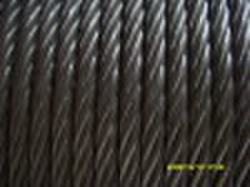 ungalvanized wire rope