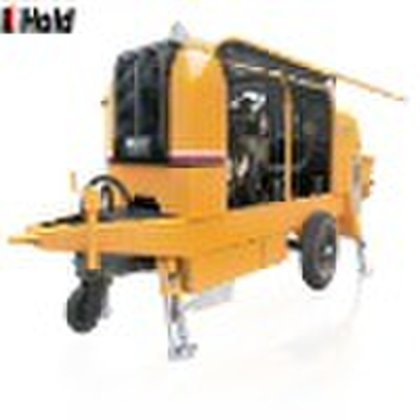 HBT85-15-161S Diesel Trailer Concrete Pump
