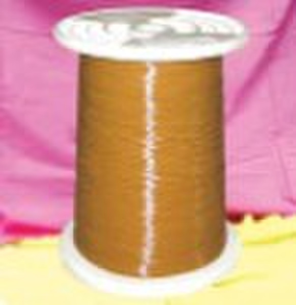 Corona-resistant enameled round copper wire