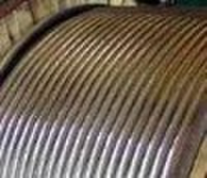 Aluminium clad steel wire