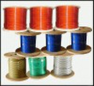 PA/NYLON/PP/PU/PE coated steel wire rope