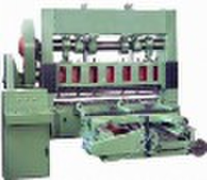 Expanded wire mesh machine