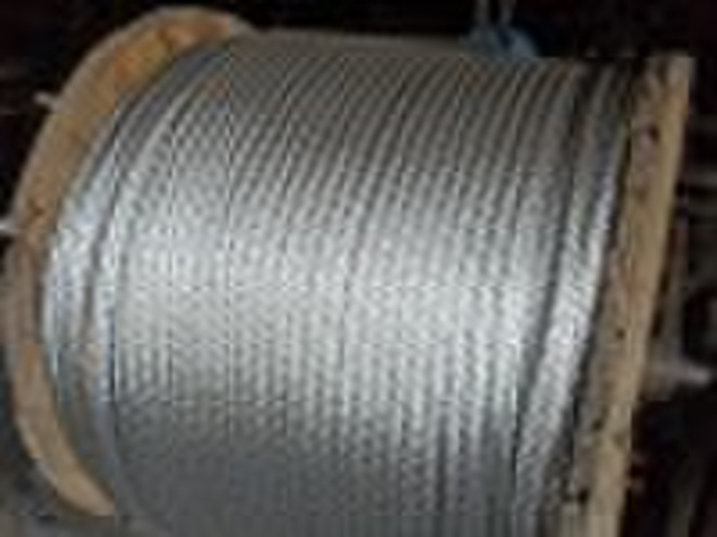 electro-galvanized steel wire rope