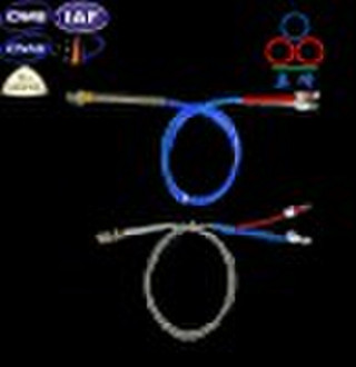 Thermocouple with flexible screw