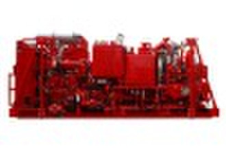 Offshore (Zone-II) Double Pump Cementing Skid