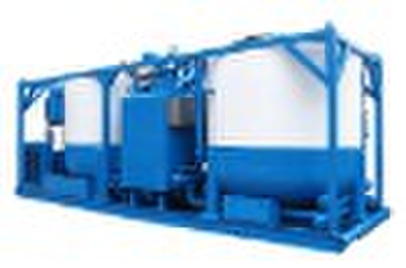 Batch and Continuous Cement Mixing Skid