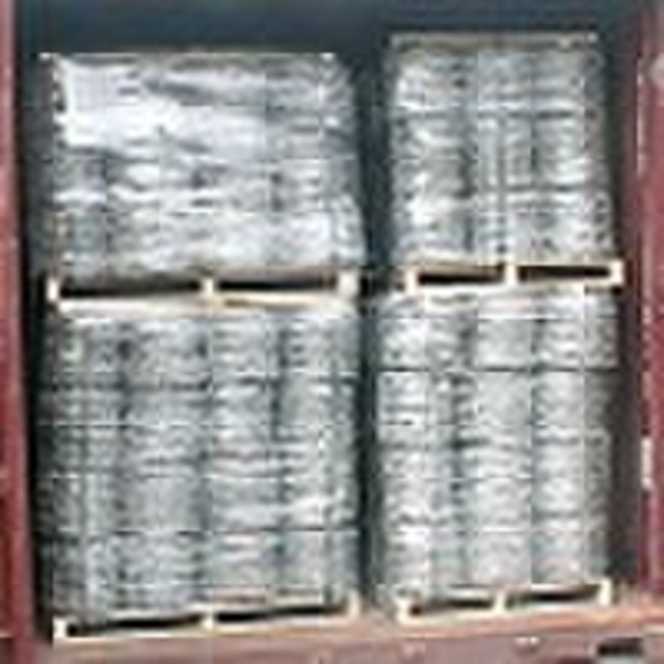 Mill of Galvanized barbed iron wire