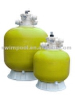 Top mount sand filter