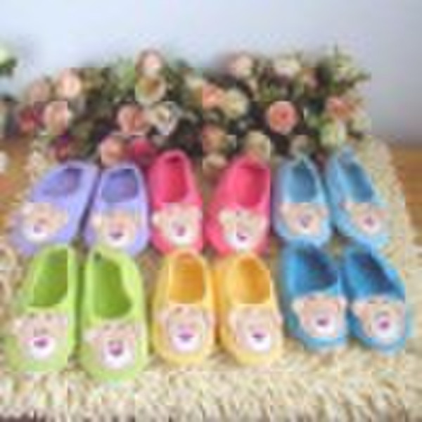 mynoonwoo  LOVE BEAR   baby indoor slippers casual