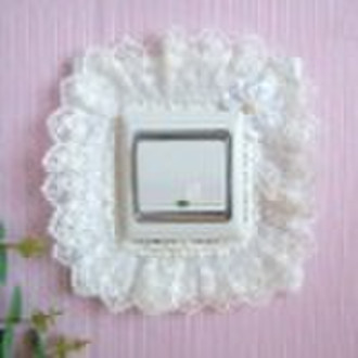 mynoonwoo WHITE BABY   lace switch cover  home tex